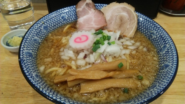 「にぼ助ラーメン 大盛 1050円」@厳選煮干ラーメン 初代 にぼ助の写真