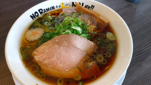 「平田店数量限定　醤油ねぎそば」@おおぼし 松本平田店の写真