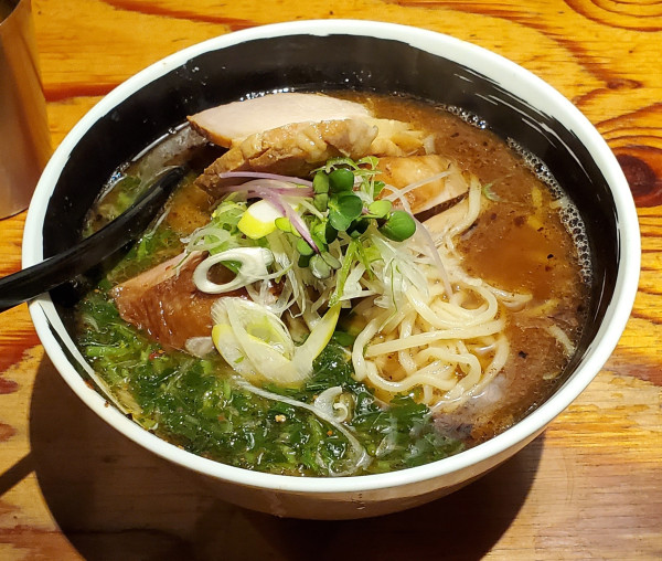 「活力醤そば」@麺場 浜虎 横浜店の写真