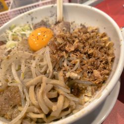 汁なし（ニンニク少・脂・マヨネーズ）