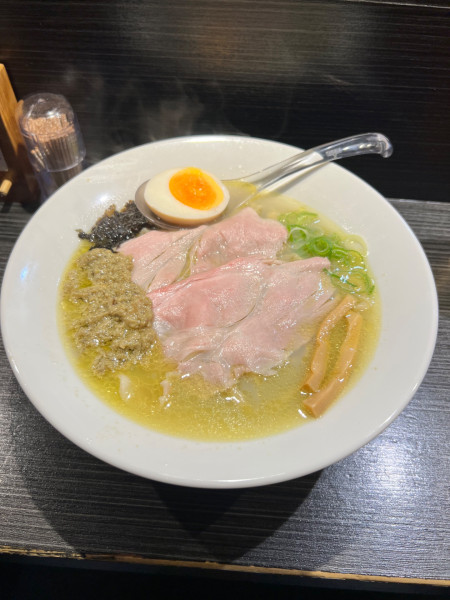 「特製牡蠣塩」@中華蕎麦 無冠の写真