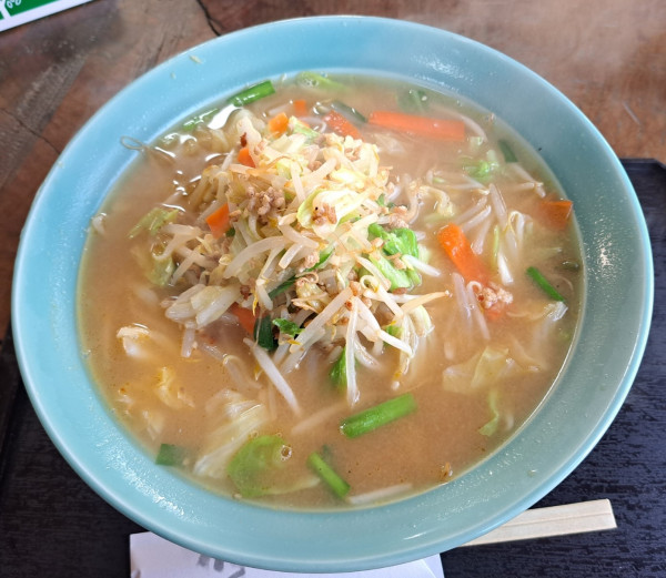 「味噌ラーメン1000円」@山草小屋の写真
