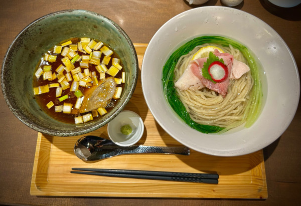 「昆布水つけ麺【生姜醤油】(1,200¥)」@Ramen みず菜の写真