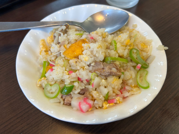 「ミニチャーハン　400円」@いくよ食堂の写真