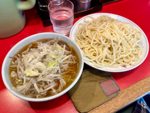 「やさいつけそば＋中盛」@丸長 目白店の写真