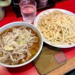 やさいつけそば＋中盛