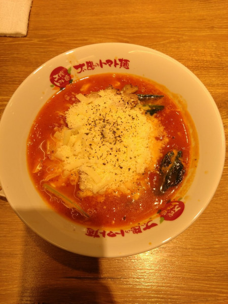 「太陽のチーズラーメン」@太陽のトマト麺 ミーツ国分寺店の写真