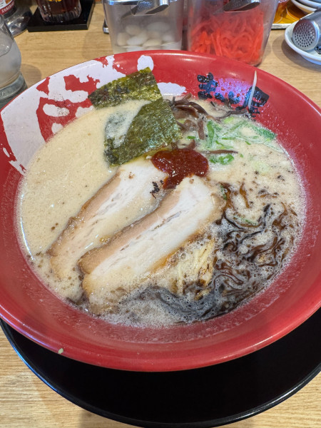 「牛白湯ラーメン」@ラーメンまこと屋 埼玉伊奈店の写真
