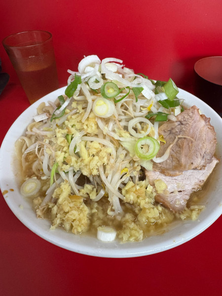 「小ラーメン ねぎ」@ラーメン二郎 大宮公園駅前店の写真