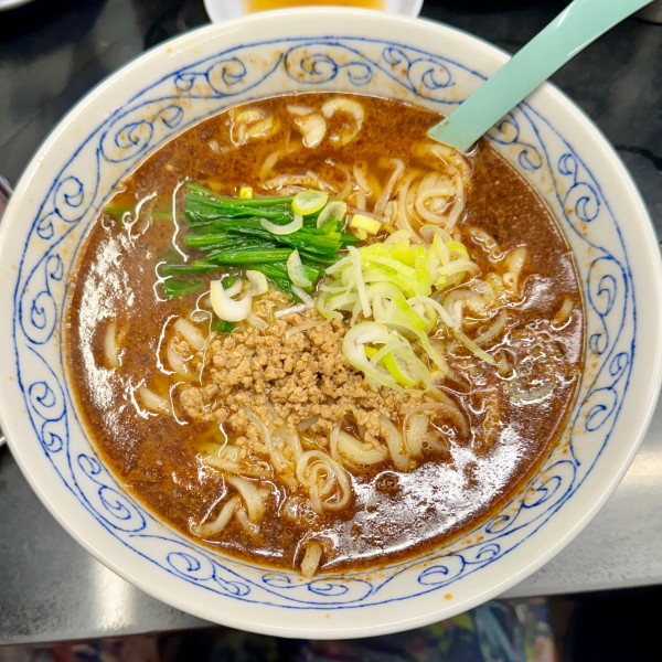 「担々麺」@中国手打拉麺 馬賊 浅草本店の写真