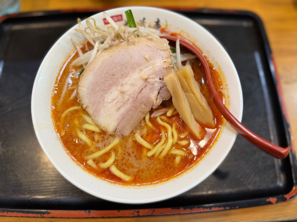 「辛味噌らーめん 1050円」@味噌麺処 花道庵の写真