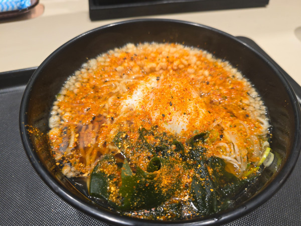 「朝ラーメン　￥450」@名代 富士そば 東陽町店の写真