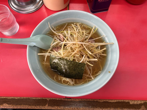 「ねぎラーメン800円」@ラーメンショップ 高田店の写真
