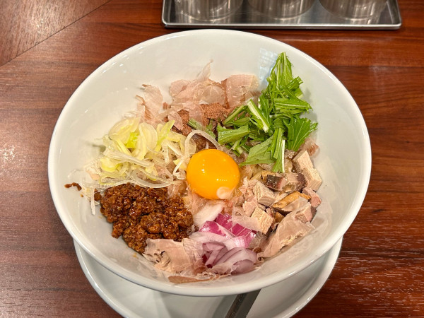 「枕崎混ぜそば」@鰹が昇るまでの写真