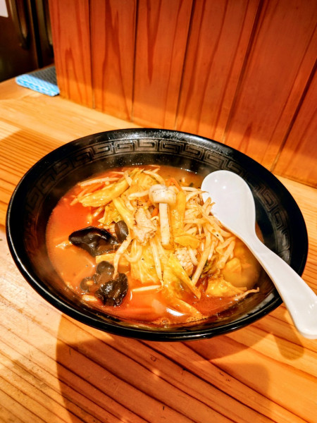 「辛いタンメン」@らぁめん白瀬の写真