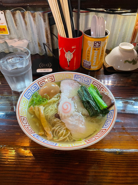 「比内中華ソバ塩」@ラーメン246亭の写真