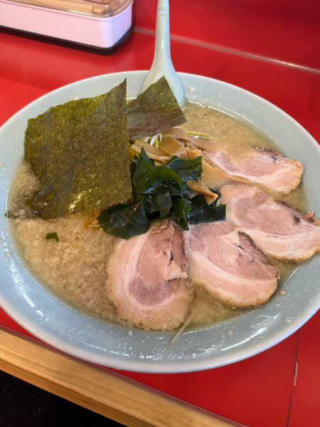 「中盛ネギチャーシュー」@ラーメンショップ 薮塚店の写真