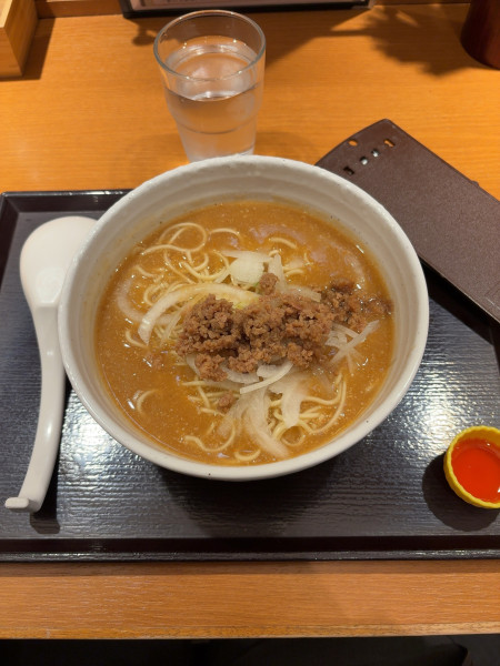 「味噌ラーメン　1100円」@麺や 一途 導 豊洲店の写真