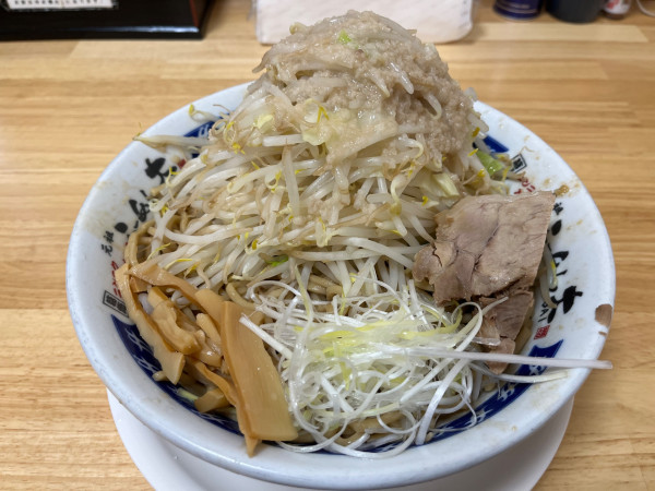 「油そば大（生卵抜き）」@らーめん大 酒田店の写真