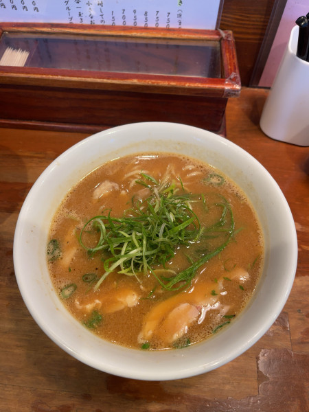 「みそらーめんあっさり（1300円）」@弘雅流製麺の写真