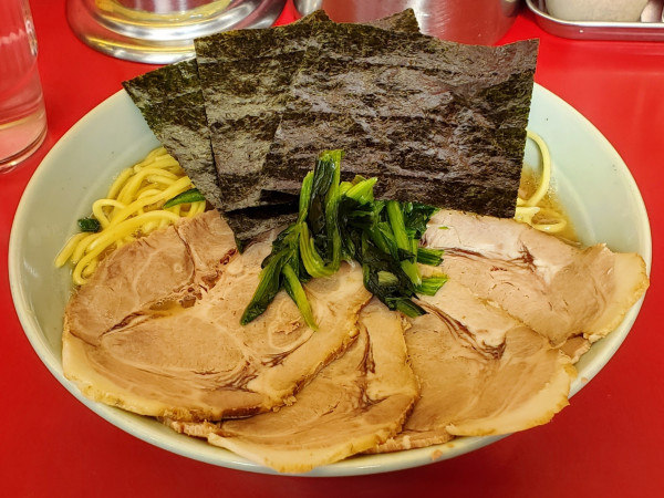「チャーシュー麺中」@横浜ラーメン 武蔵家 東名川崎店の写真