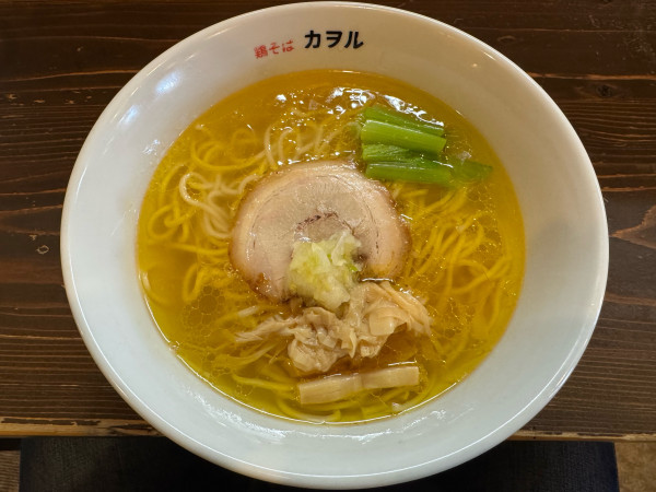 「鶏そば塩」@鶏そば カヲルの写真