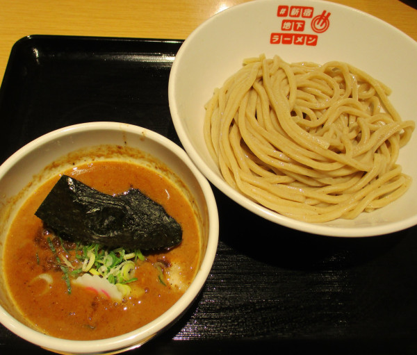 「<麺屋こうじ>濃厚鶏豚骨魚介つけ麺 1200円」@#新宿地下ラーメンの写真