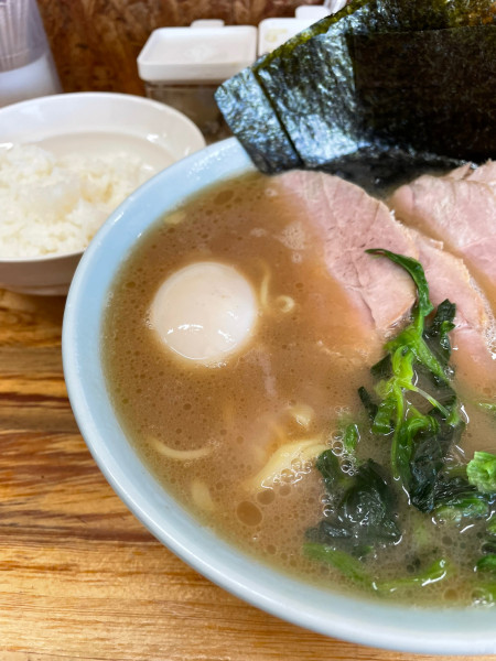 「チャーシューメン 並 ライス」@えんふく家の写真