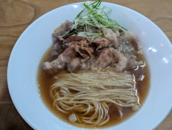 「期間限定肉吸い中華そば」@まんねん 梅田本店の写真