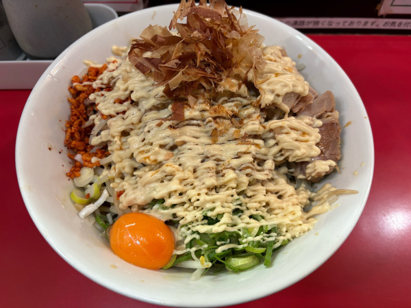 「まぜそば(少なめ)」@用心棒 本号の写真