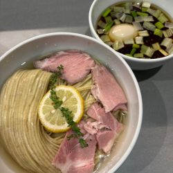 味玉昆布水つけ麺大盛り1650円