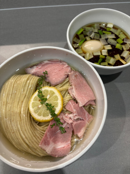 「味玉昆布水つけ麺大盛り1650円」@Ramen Crazy Jennyの写真