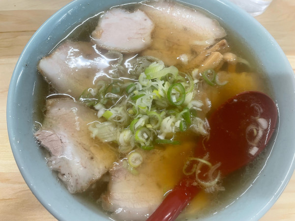 「チャーシューメン」@手打ラーメン 俵屋 小山店の写真