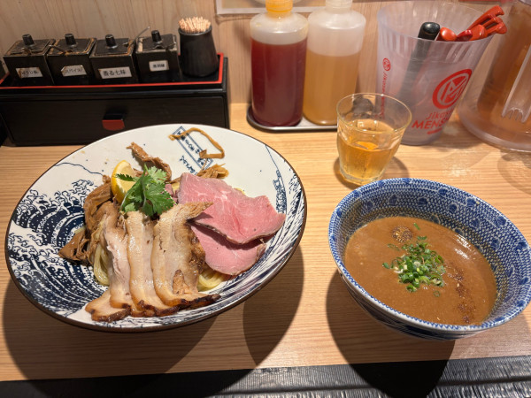 「ラムつけめん」@自家製麺 MENSHO TOKYOの写真