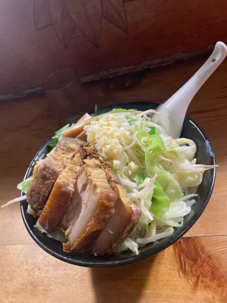 「デブセブハイパーライト」@極太濁流ラーメン ら・けいこ 東片端店の写真