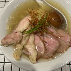 特製塩そば中太