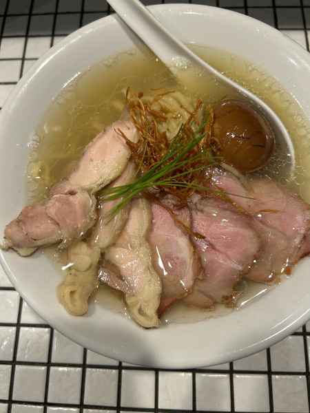 「特製塩そば中太」@81番の写真