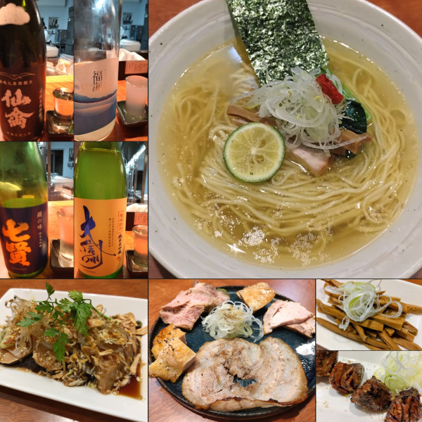 「塩らぁ麺 ￥1200」@麺屋 さくら井の写真