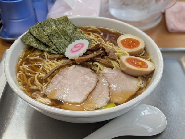 「特製中華そば中盛」@中華蕎麦 きよしの写真