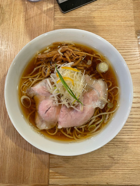 「煮干し中華そば(850円)太麺」@中華蕎麦 なか野の写真