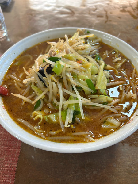 「からしタンメン」@白河手打ラーメン かづ枝の写真