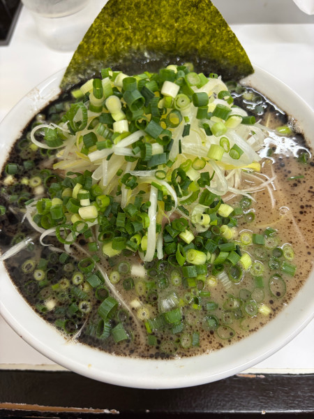 「黒ねぎちゃーしゅうめん」@ぶたまるきの写真