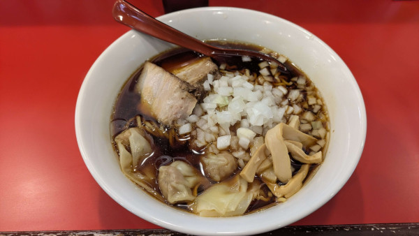 「ワンタン麺」@ラーメン富士屋 白井店の写真