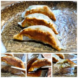 半餃子(3個)　¥250