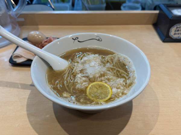 「純“生"秋刀魚」@煮干中華そば 結。の写真