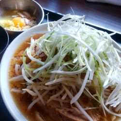 ミニラーメン+生玉子+魚粉