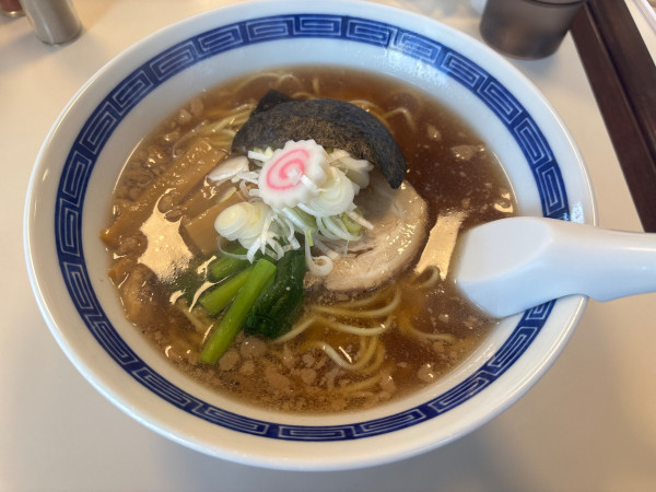 「中華そば 背脂」@梅丸食堂の写真