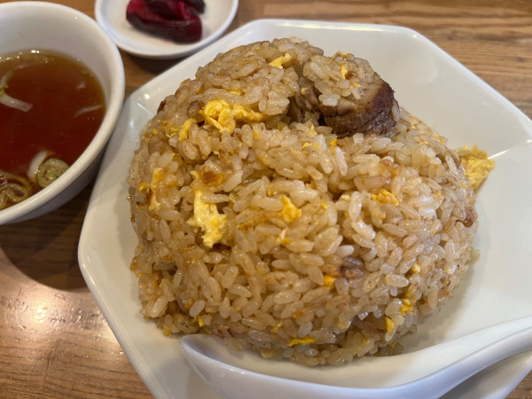 「チャーハン、ギョーザ（3個）」@新雅の写真