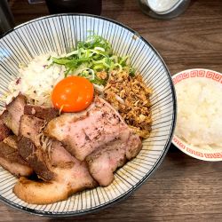 特製まぜそば追い飯