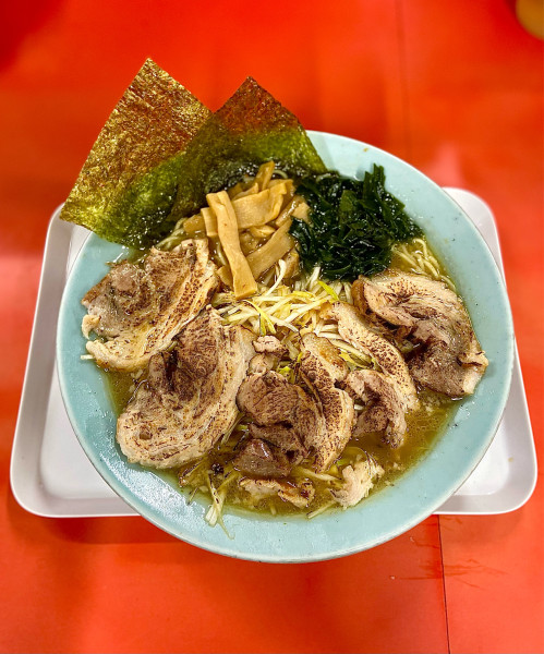 「炙りネギとろチャーシュー」@ラーメンショップ 鷲宮店の写真